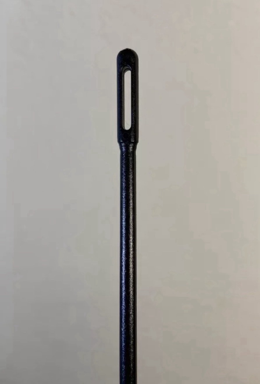 Cleaning Rods 11&rdquo; Black Plastic Sticks
