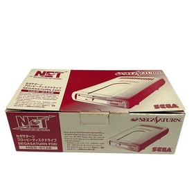 SEGA Saturn Floppy Disk Drive HSS-0128 Boxed Accessories w/Box AC Adapter Japan