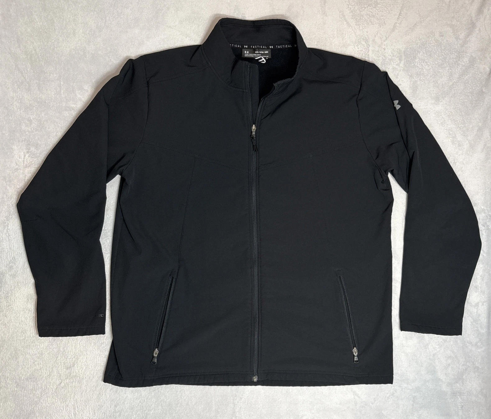 Under Armour Tactical Black Full Zip Storm Softshell Jacket Conceal Carry Sz 3XL
Opens in a new wind