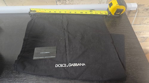 Original Dolce & Gabbana dust bag with unused authenticity card