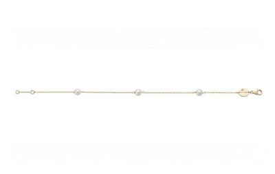 Armband Gold Schmuck Damen Gelbgold Perle OBP13265.001