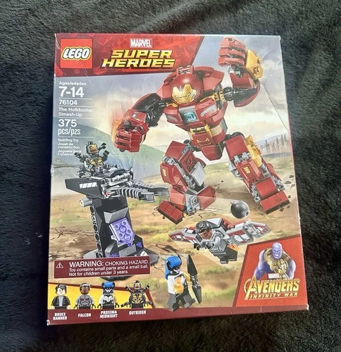 LEGO Marvel: Avengers, Super Hero’s Hulkbuster Smash-Up (76104) (New- Sealed)