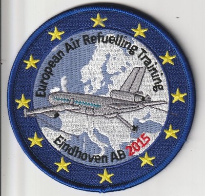 Dutch Air Force RNLAF European Air Refuelling Training  Eindhoven AB 2015 patch