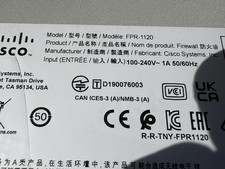 Urządzenie Cisco Firepower 1000 Series FPR-1120 Next Gen Firewall