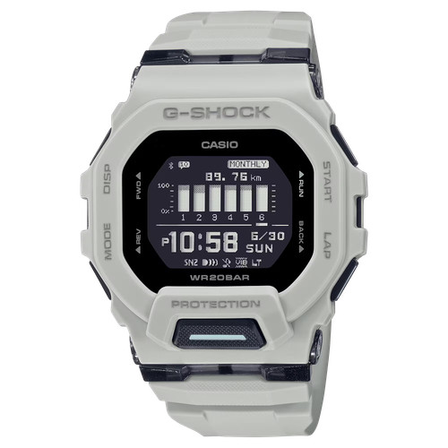 CASIO G-Shock Move GBD-200 SERIES White Digital Tracker Watch GBD-200UU-9