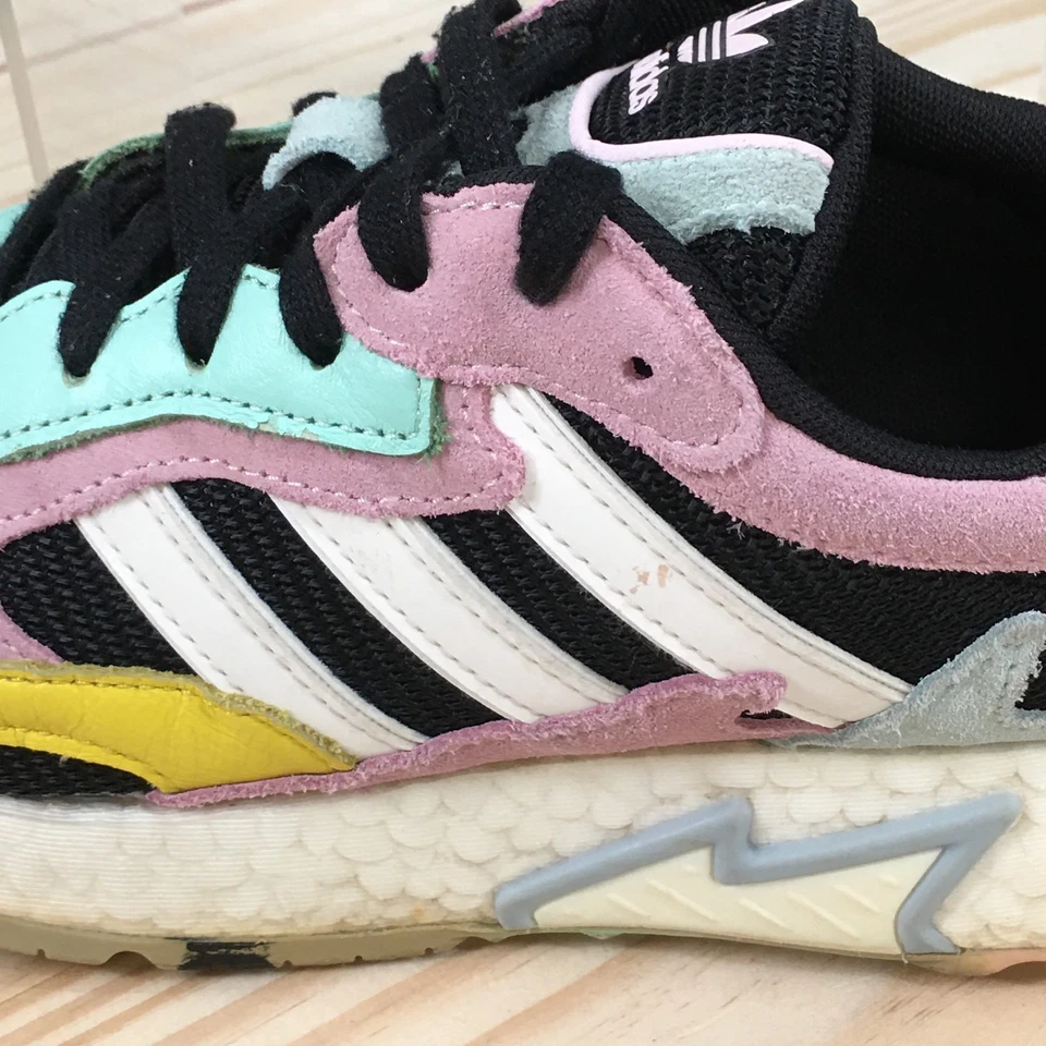 Adidas Zapatos Mujer 6.5 Originales Tresc Run Multicolor Tenis Atléticos EG4775 Foto 3 de 4