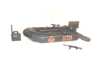 Vintage ARAH G.i. GI Joe Night Landing Cobra Raft Playset 1985 Hasbro