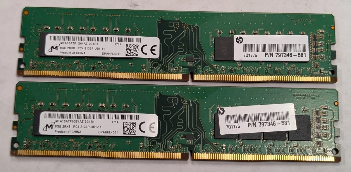 8GB 2 Module Computer RAM for sale | eBay