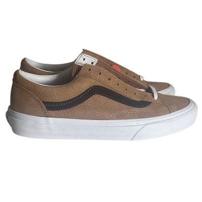 Vans Style 36 OS Camel Grain Premium Leather  Men s Size 6.5 Women 8