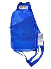 Adult Sling Backpack Crossbody Gay Pride LGBTQ Proud Unisex Blue