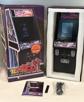 New Wave Toys Replicade Tempest 1/6 scale Arcade Game Ltd Edition Tested