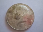1 -1964 Kennedy silver 90% silver half dollar  nice shape