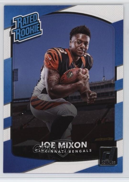 2017 Panini Donruss Rated Rookie Joe Mixon #335 06xp