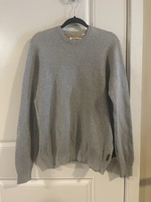 Ben Sherman Men's Crewneck Sweater Sweatshirt 100 Cotton Gray Size Large