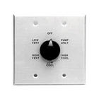Dial 7131 Durable Metal 2-Speed Cooler Wall Switch for Evaporative Coolers