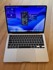 MacBook Air 13,6'' (512GB SSD,M2, 8GB RAM)  Starlight - nur 8 Ladezyklen!!!