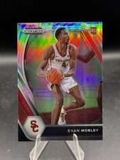 2021-22 Panini Prizm Draft Picks Basketball Rookie Silver Evan Mobley #2 (RC)