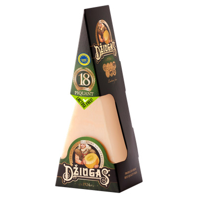 Džiugas Pikanter Hartkäse 18 Monate gereift 180 G