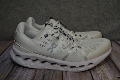 Size 12 - ON Cloudsurfer White Frost for sale online | eBay
