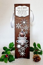 Personalised Wine Gift Box Custom Engraved Wooden Wine Box Any Message Engraved