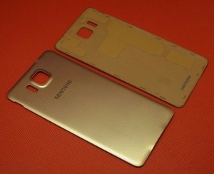 Samsung Galaxy Alpha G850F Akkudeckel Akku Deckel Back Cover Schale Gold