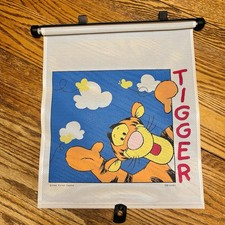 The First Years Disney Winnie Pooh Tigger Adjust And Lock Retractable Car Shade