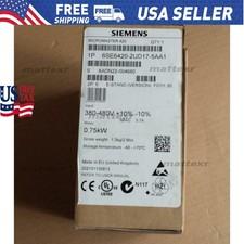 New Siemens 6SE6420-2UD17-5AA1 6SE6 420-2UD17-5AA1 MICROMASTER420 without filter