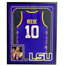 ANGEL REESE AUTOGRAPHED FRAMED PURPLE BECKETT