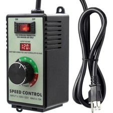 AC Motor Speed Controller 120V with Precise Voltage Control for Small Motors