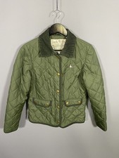 JACK WILLS QUILTED Jacket - UK8 - Green - Great Condition - Women’s
