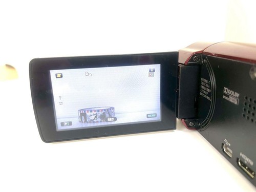 JCV Everio GZ-HM460 HD Camcorder Video camera 16GB 40x Optical Zoom Red w/Box - Picture 5 of 20