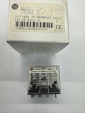 ALLEN BRADLEY 700 HF34A1 -4 10 AMP 4 PDT 120 VAC Relay 14 PIN 700-HF34A1-1-4