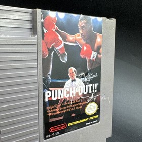 Mike Tyson's Punch-Out (Nintendo NES, 1987) Cartridge/Authentic/Tested/READ