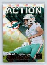 Jason Sanders 2021 Donruss #AP10 Action All-Pros Miami Dolphins 1-10