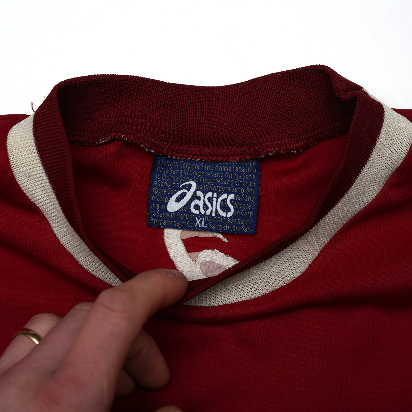 1997/99 Sunderland Vintage Asics Football Training Shirt (XL) thumbnail 10