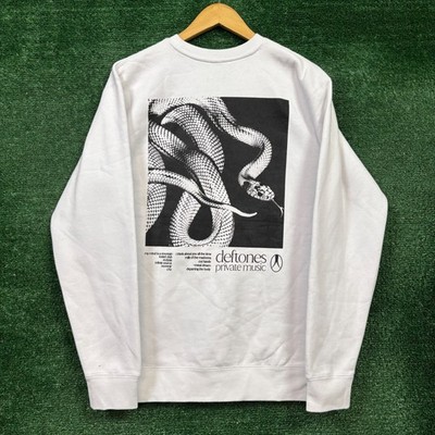 Deftones Private Music Nu Metal Band Crewneck Sweater Size Small