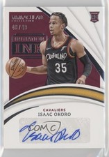 2020-21 Panini Immaculate Initiation Ink /49 Isaac Okoro #INI-IOK Auto 00ma