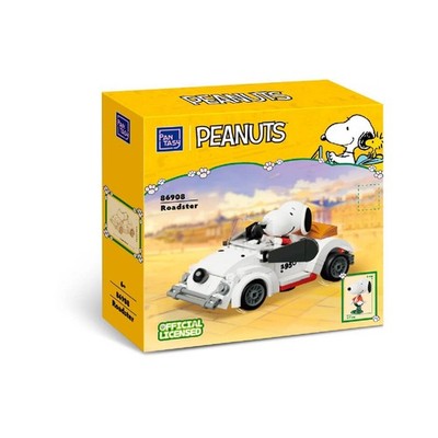 Pantasy Snoopy Roadster Bauset Peanuts Konstruktionsspielzeug Modell