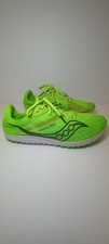 Saucony Women's Kilkenny XC 9 Flat Sneakers, Slime, 9.5 US GENTLY USED/NO SPIKE