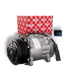 FEBI BILSTEIN Kompressor, Klimaanlage 102214 für MAN NEOPLAN