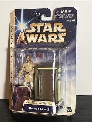 Hasbro Star Wars AOTC Obi-WanKenobi - Outlander NightclubEncounter 2003 New