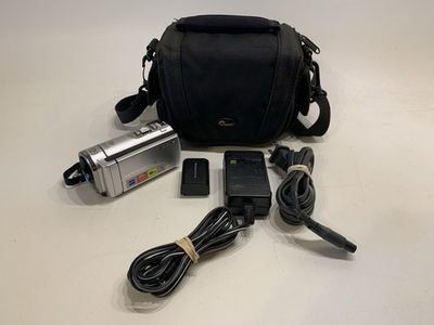 #ad #ad Sony Handycam 60x Optical Zoom Digital Video Camcorder Silver DCR SX63 Bundle $147.50