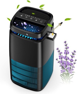 Generador, filtro HEPA H13, UV, cubre 1250 pies cuadrados, 99.97% de eliminación