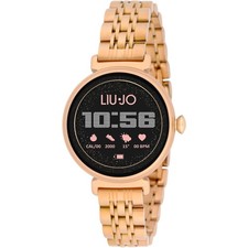 Smartwatch LIU JO LUXURY GLAM SWLJ158 Stainless Steel Gold Rose Touchscreen