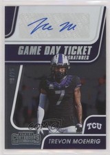 2021 Panini Contenders Draft Picks Campus /25 Trevon Moehrig #GTS-TM Auto 0c2