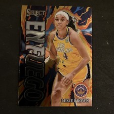 Lexie Brown 2024 Panini Select WNBA #3 En Fuego  Los Angeles Sparks