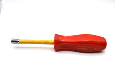 Snap-on Tools Usa Red Hard Grip 14 Sae 6pt Manual Nut Driver Ndd108ar B-17