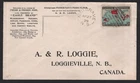Canada  #86  Cover CDS   'MULGRAVE  AP 27 99 N.S.'    A.& R LOGGIE  ADVERTISING