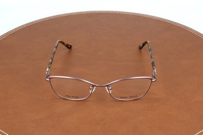Otego Optical Amelia C1 Brown Cat Eye Eyeglasses Frames 52-17-135