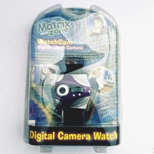 New Sakar Matrix Zone Rare Watchcam Digital Watch Camera With CD-ROM Software
